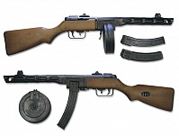 ППШ- пистолет-пулемет массового применения